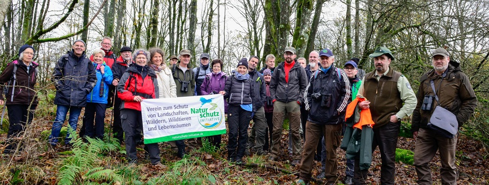 Naturschtzer erlebten Waldwildnis im Nationalen Naturerbe Stegskopf