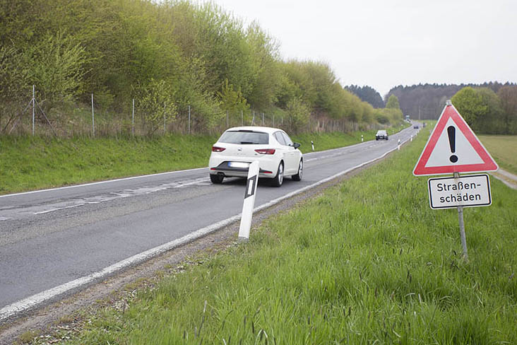 Ausbau L 266 zwischen Gierenderhhe und Urbach beginnt