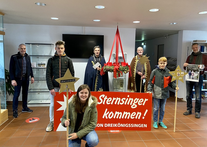 von links: Brgermeister Fred Jngerich, Max Hauprich, Jana Prosch, Thomas George, Josef Lindner, Felix Hauprich und Achim Gnter Foto: Verbandsgemeindeverwaltung 