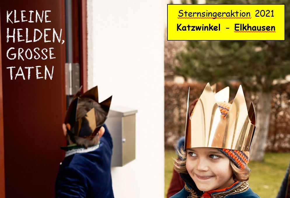 Sternsingeraktion 2021 Katzwinkel-Elkhausen kontaktlos bis Ende Januar