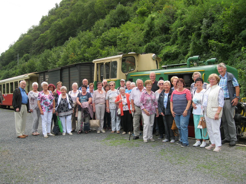 Romantische Fahrt mit der Brohltal-Eisenbahn