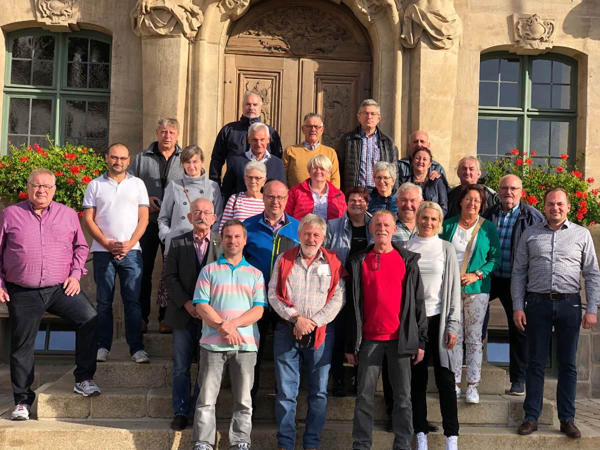 Eine Delegation aus Straenhaus war im frnkischen Ellingen zu Gast. (Foto: Privat)