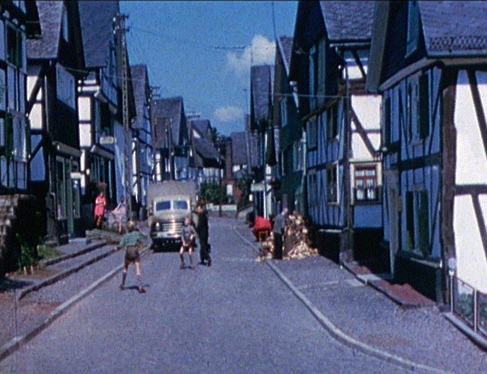 Straenzge in Siegen im Jahr 1956 (Foto: mundus.tv)