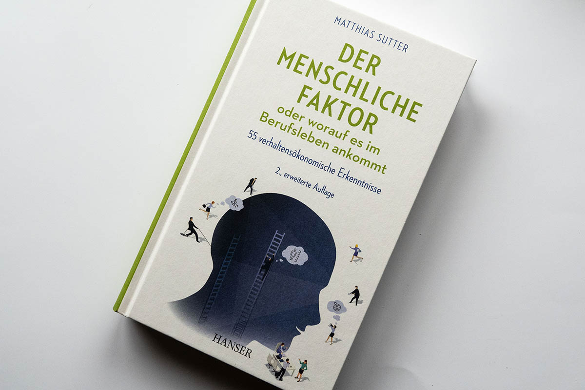 Buchtipp: "Der menschliche Faktor oder worauf es im Berufsleben ankommt" von Matthias Sutter