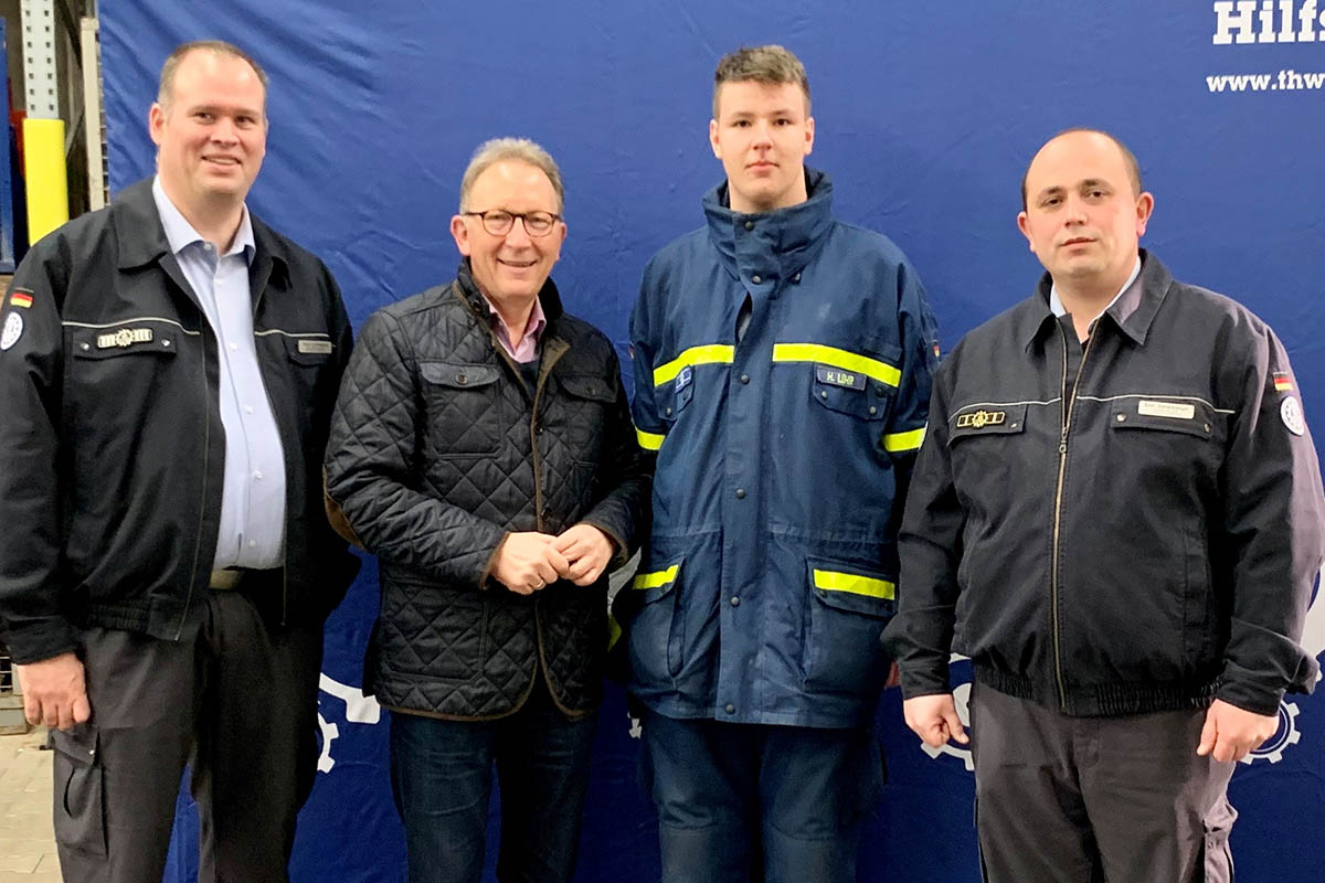 Erwin Rddel liegt am steten Austausch mit dem Neuwieder THW. Foto: Reinhard Vanderfuhr / Bro Rddel