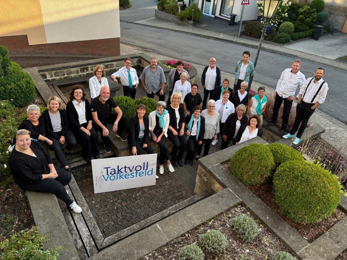 Chor "Taktvoll" aus Volkesfeld (Foto: Bernd Keffer)