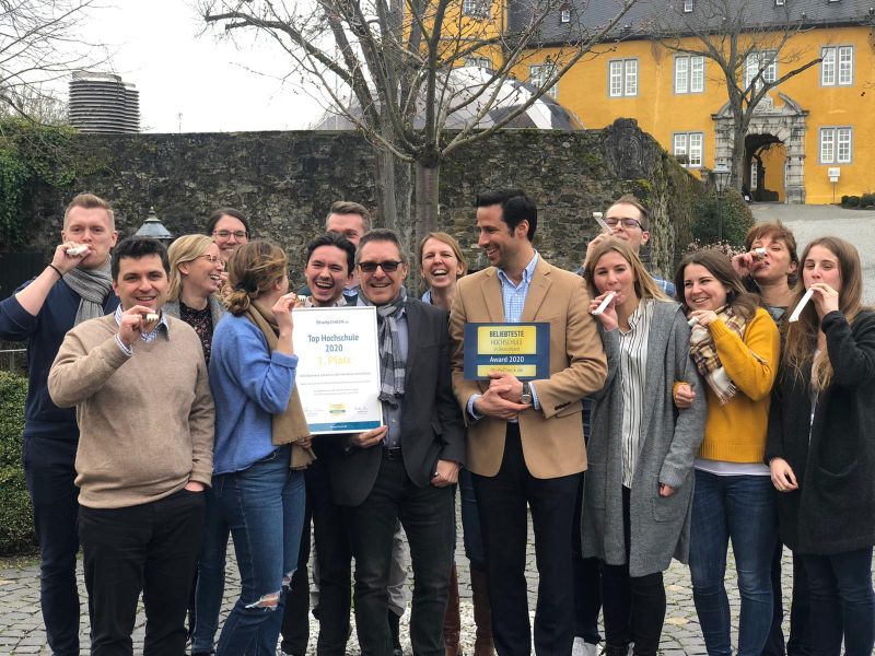 Schloss Montabaur ist Sitz von Deutschlands beliebtester Hochschule ADG