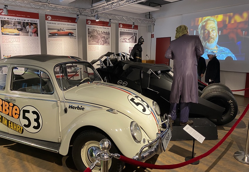 In der Filmauto-Ausstellung (Foto: Technikmuseum Freudenberg)
