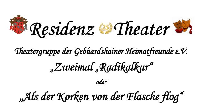 Theatergruppe der Gebhardshainer Heimatfreunde mit neuem Stck
