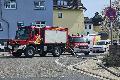 Gasaustritt in Melsbach: Feuerwehr im Gro�einsatz