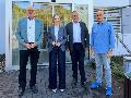 Ellen Demuth im Dialog �ber die medizinische Ausrichtung des Franziskus Krankenhauses Linz