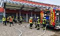 Grere Einsatzbung an der IGS Horhausen: Mehrere Feuerwehren im "Einsatz" vor Ort