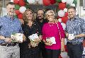 Unnauer Patenschaft und Freunde der Kinderkrebshilfe Gieleroth feiern mit Familie Viani 50. Betriebsjubiläum