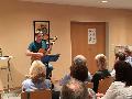 Liederabend in der Bcherei Holler: Musik von Hand gemacht