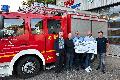 ISR Windhagen untersttzt Freiwillige Feuerwehr Vettelscho mit Spende
