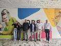 Landtagsabgeordneter J�rgen Schmied besucht die David-Roentgen-Schule in Neuwied