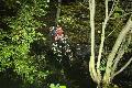Pkw st�rzt auf der L280 bei Emmerzhausen B�schung hinab