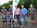Kl�rschlammvererdungsbeet in Limbach: R�umung kurz vor Abschluss