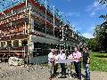 Carmen-Sylva-Realschule erh�lt klimafreundliches Dach