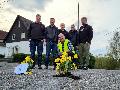 Gewerbeverein Puderbach pflanzt ein Zeichen gegen kaputte Straen 