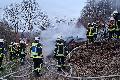 Feuerwehreinsatz in Daaden: Schneller Einsatz verhindert Ausbreitung von Holzpolterbrand