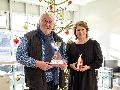 Pfarrer Andreas Fuchs besucht Brgermeisterin Marzi in Wirges