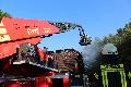 Dachstuhlbrand in Windhagen - Haus unbewohnbar