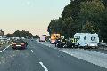 Aktualisiert: Verkehrsunfall auf der A3 bei Urbach sorgt fr Vollsperrung