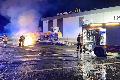 Auf dem Rastplatz Epgert brannte ein Fahrzeug: Feuerwehren verhinderten Schlimmeres