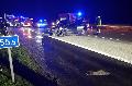 Verkehrsunfall auf der A 3 bei Epgert: In der Rettungsgasse kam es zu einem Folgeunfall