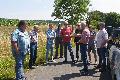 Die Brgerinitiative gegen B8 Ortsumgehungen begrte Christian Chahem in Weyerbusch