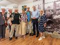 Gelungene Vernissage: Jubilumsausstellung zu Ehren des Bildhauers Gnther Oellers erffnet