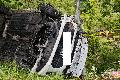 Verkehrsunfall auf der Bundesstra�e 256 in Au (Sieg): Eine Person wurde schwer verletzt 