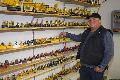 Marc Abresch hat ein seltenes Hobby – er sammelt Baumaschinen