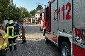 Wohnungsbrand in Kettenhausen: Feuerwehren waren mit rund 40 Einsatzkr�fte im Einsatz
