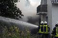 Nebengebude in Wlmersen brannte: Groe Zahl von Rettungskrften im Einsatz