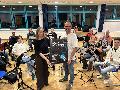 Die Bl�serphilharmonie ist bereit f�r den gro�en Klang