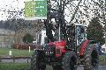 Traktordemo gegen die Agrarpolitik in Koblenz: Zwischenfall am Kaiser-Wilhelm-Denkmal