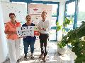 Pizzabacken f�r den guten Zweck: Spende f�r den Hospizverein Altenkirchen