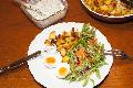 Westerwlder Rezepte: Frhlingssalat mit Bratkartoffeln