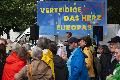 "Verteidige das Herz Europas": Demonstration gegen die AfD am Heimathaus Neuwied 