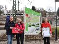 Ritterschlag fr den Druidenstein-Wanderweg in Kirchen 
