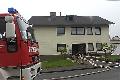 Dachstuhlbrand in Halbs