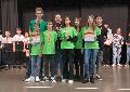 Robotics-AG der Nelson-Mandela-Schule Dierdorf bei "FIRST LEGO League Challenge"