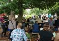 "Kirche im Grnen" am Naturerlebnispfad in Drrholz
