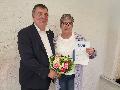 Annemarie Link fr 40 Jahre aktive Trainerarbeit im SV Neptun Wissen geehrt
