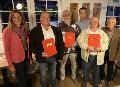 SPD-Ortsverein Hamm (Sieg): Drei Mitglieder feierten ihr 50-jähriges Jubiläum

