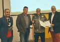 SV Ellingen: Sascha Neitzert mit DFB-Ehrenamtsurkunde und -uhr ausgezeichnet