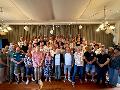Lebhafte deutsch-franz�sische Gespr�che beim Besuch in Wissen
