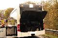 Schreck am sp�ten Vormittag: Motorbrand an einem Bus auf der B 256 H�he Eichen